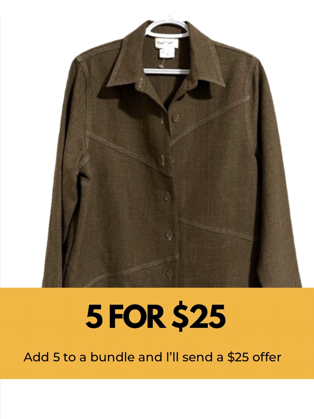 - Vintage NWT Sears Tradition, lightweight blazer.